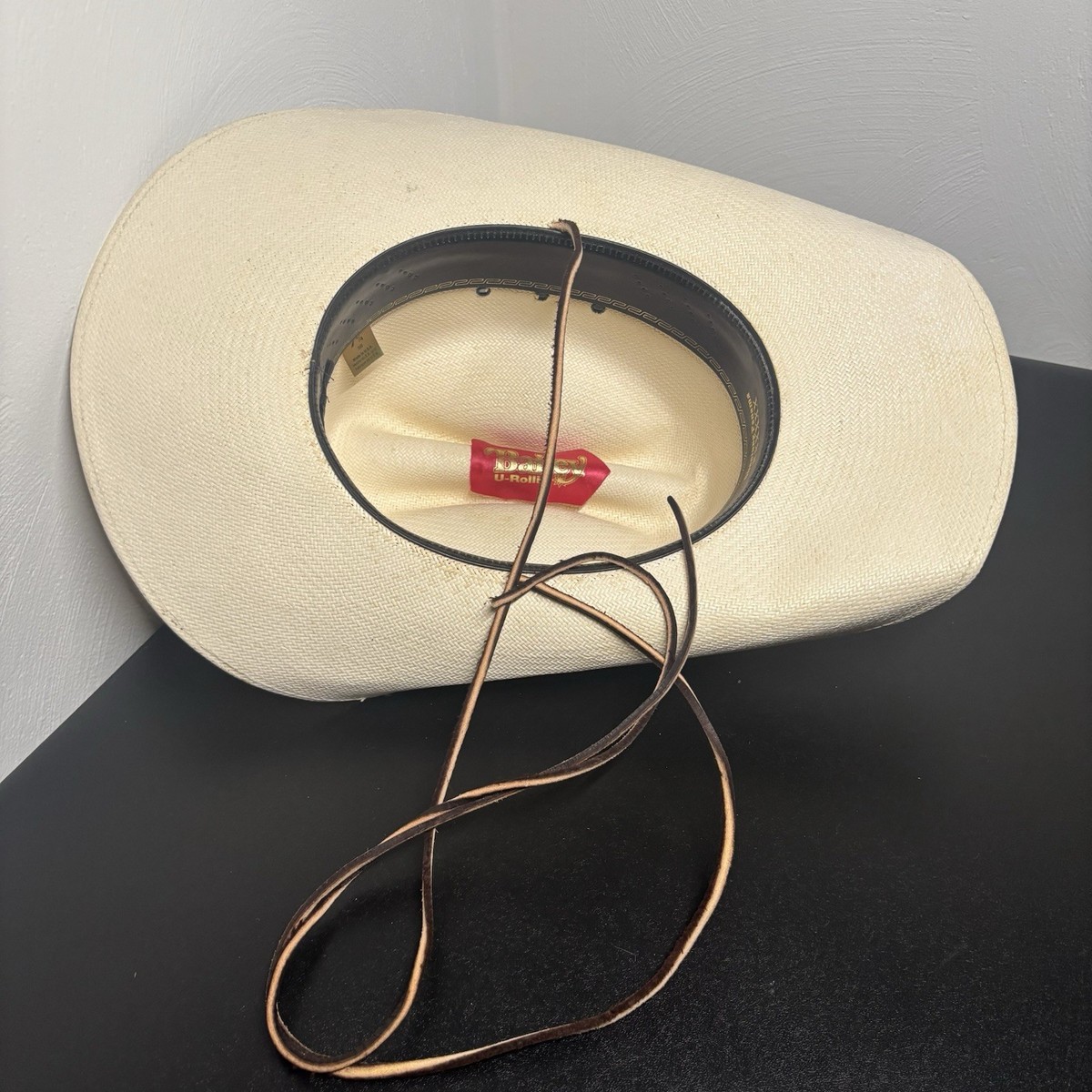Chapeau Western Homme Bailey U-Rollit - Ivoire, Taille 7 1/8 - Panama Shantung 4x - Occasion