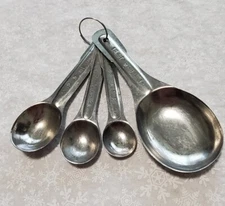 #2 Aluminum Measuring Spoons Set Of 4