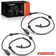 A-Premium 2x Side ABS Wheel Speed Sensor Rear Left & Right for Fiat 500 12-19