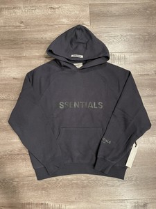 blue fear of god hoodie