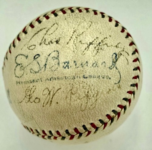 1931 New York Yankees Team Signed OAL Ball Babe Ruth Gehrig Autographs +15 JSA - Picture 6 of 12