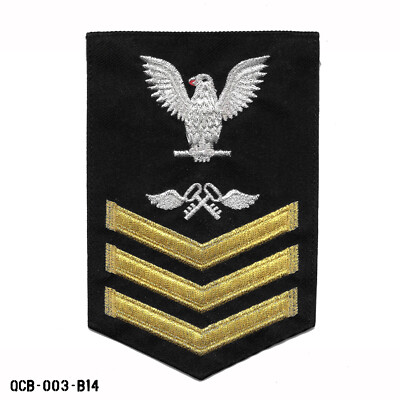 Aviation Storekeeper Sleeve Patch US Navy PO1 E6 Petty Officer 1st Class NEW