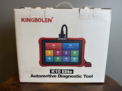 2025 KINGBOLEN K10 Elite Online Coding Full System Diagnostic Tool TPMS AFS ODO