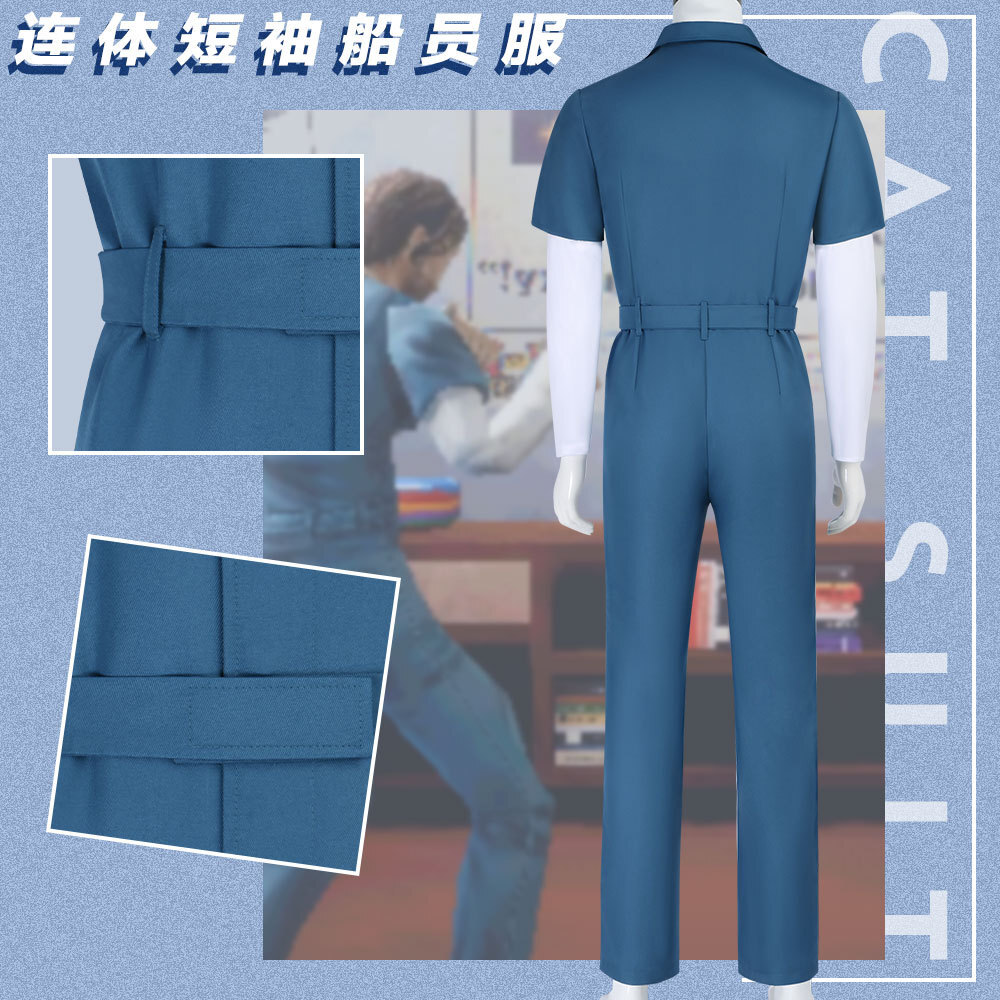 Costume tuta cosplay collutorio pony express jimmy cappello tute halloween