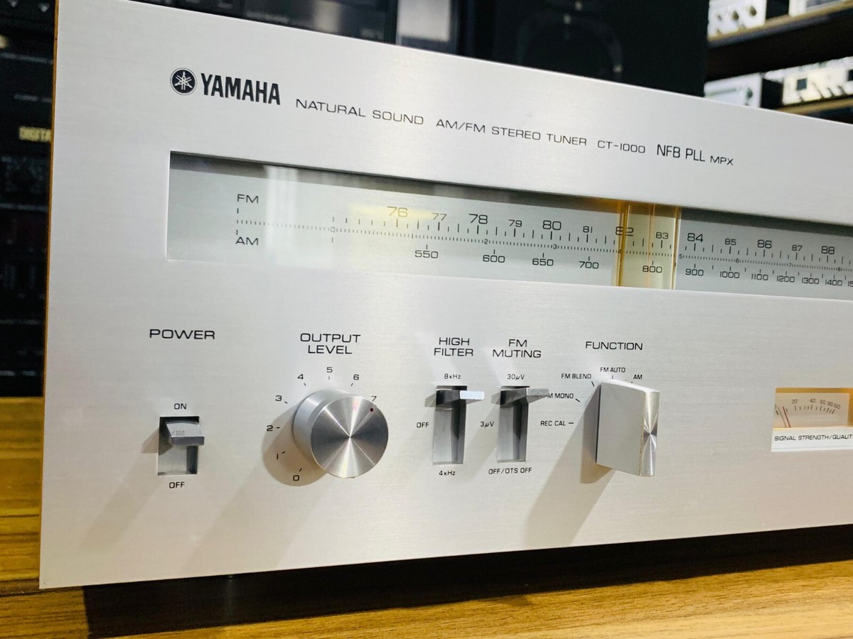 Yamaha CT-1000 Natural Sound Radio Tuner For Amplifier | eBay