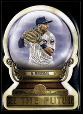 Nick Madrigal - 2022 Topps Gypsy Queen Crystal Gazing Die Cut #CG-13 Cubs