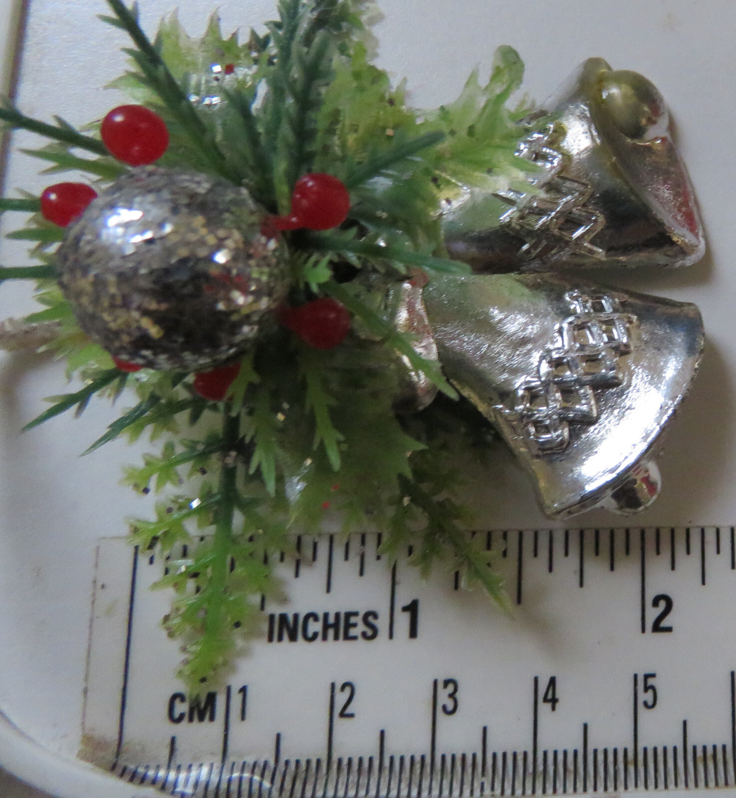 Lot of Gift Tie On Decorations Vintage Hong Kong Bells Foil Leaves, etc.