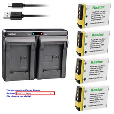 Kastar Battery Dual Charger for Kodak KLIC-7003 Kodak EasyShare Z950 IS Camera