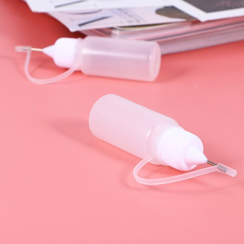 15PCS Needle Tip Glue Bottles Transparent Applicator Sharp Mouthed Empty Bottle - Picture 4 of 12
