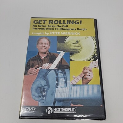 Dr Banjo Pete Wernick Learn Bluegrass Get Rolling: Ultra-Easy Introduction DVD