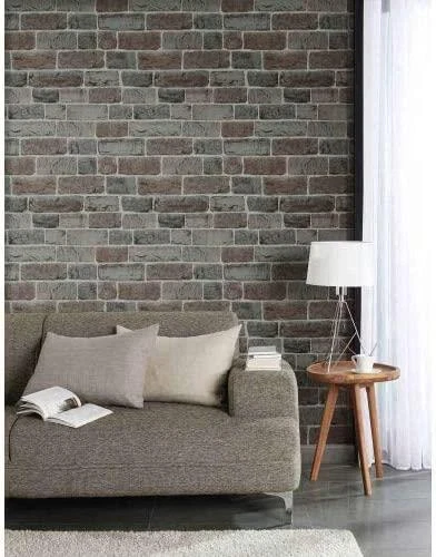 Rasch Urban Stone Wallpaper Brown - 217339 - Image 3 of 4