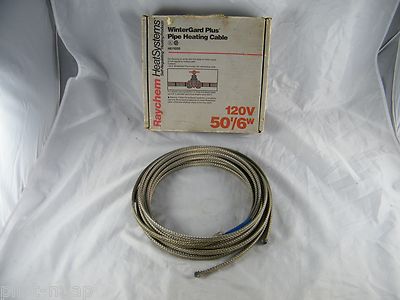 Raychem H611050 50 FT 120v Pipe Freeze Protection Heating Cable for sale  online | eBay