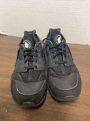 Nike Mens Air Huarache Run 318429-003 Black Running Shoes Nike Mens Air Huarache Run 318429-003 Black Running Shoes
