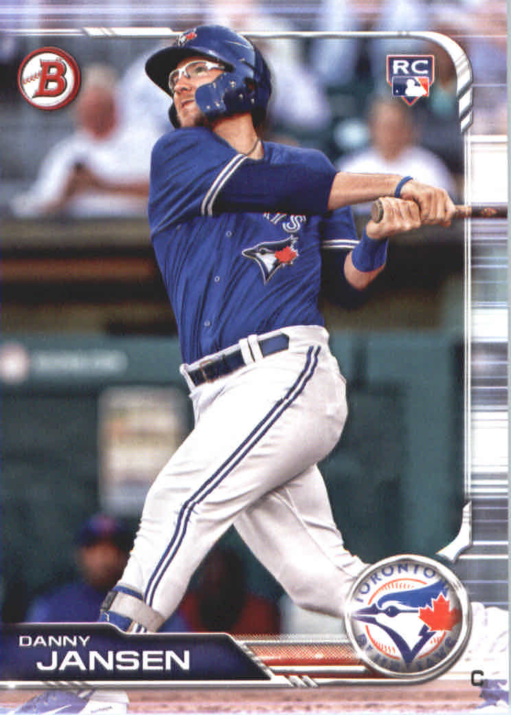 2019 Bowman Baseball  #48 Danny Jansen RC - Toronto Blue Jays