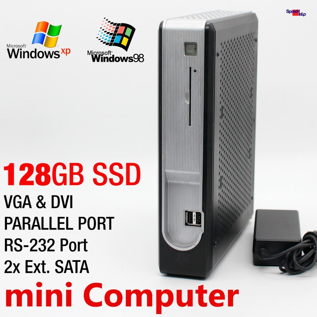 Nano Mini Computer PC for Windows XP Pro DOS Old Games Parallel