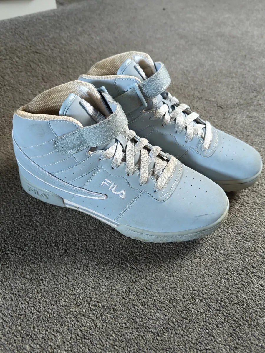 Anger Svaghed lektie Fila Women's F13 White Blue Trainers UK Size 5 US 6 EUR 38 Shoes High Back  VGC | eBay