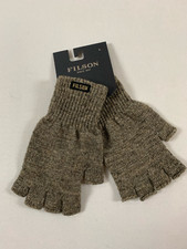 FILSON FINGERLESS KNIT GLOVES ROOT HEATHER L NWT SOLD OUT