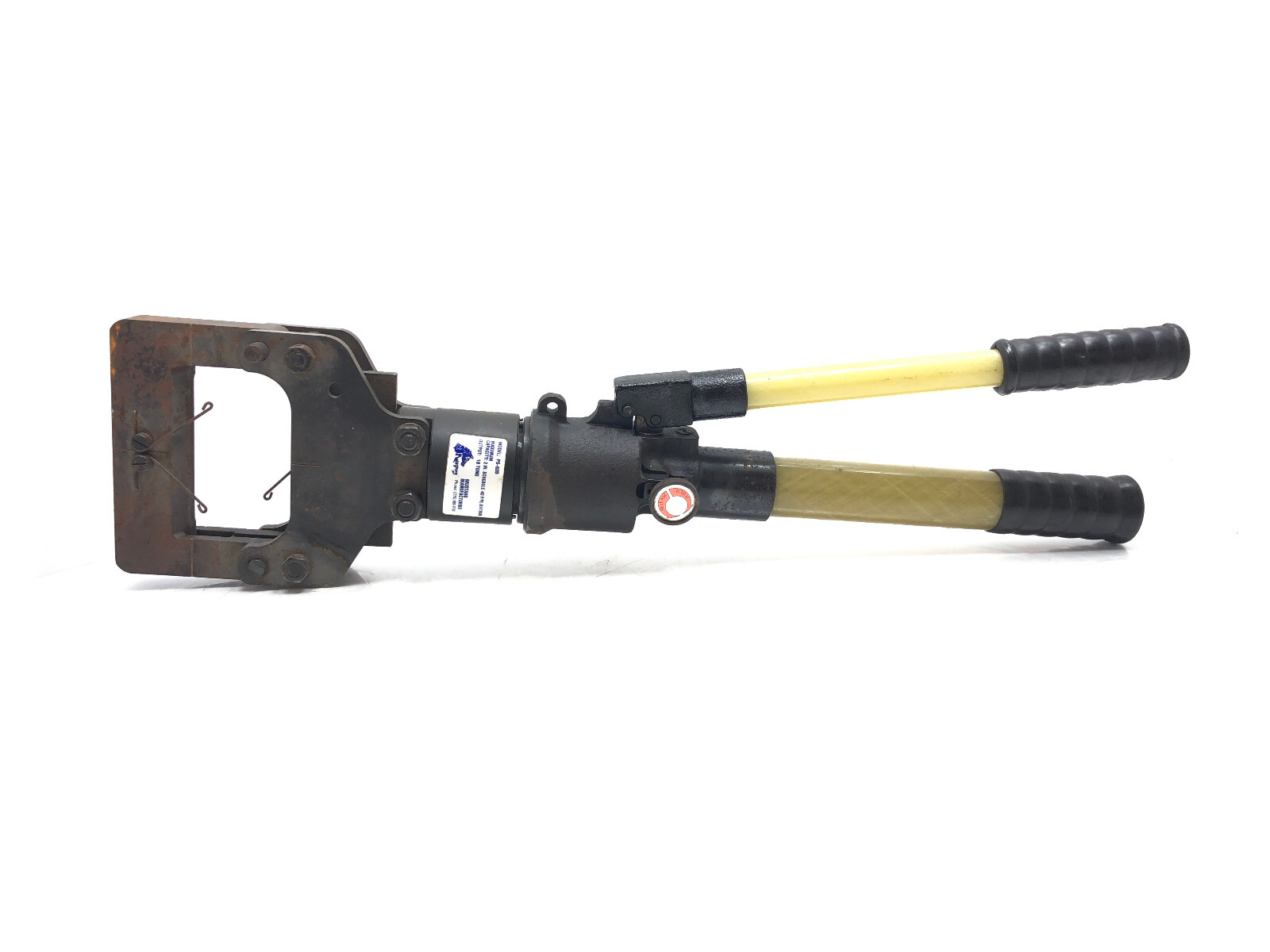 Huskie PS62B 1/2"2" Manual Hydraulic Steel Pipe Squeezer Tool 18Ton