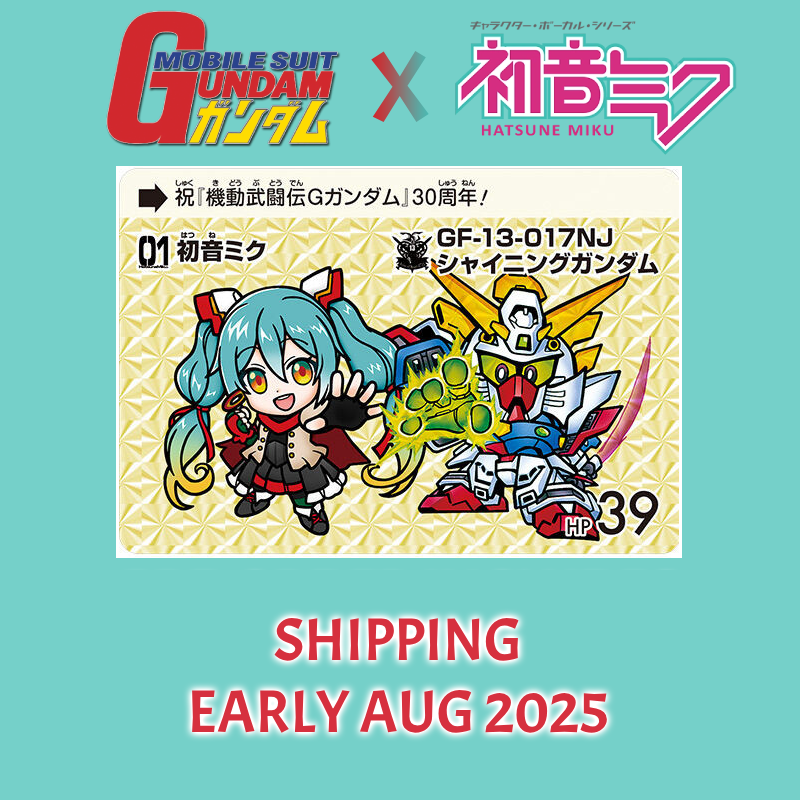 Gundam x Miku Hatsune: 45th Anniversary Special *FOIL* Card