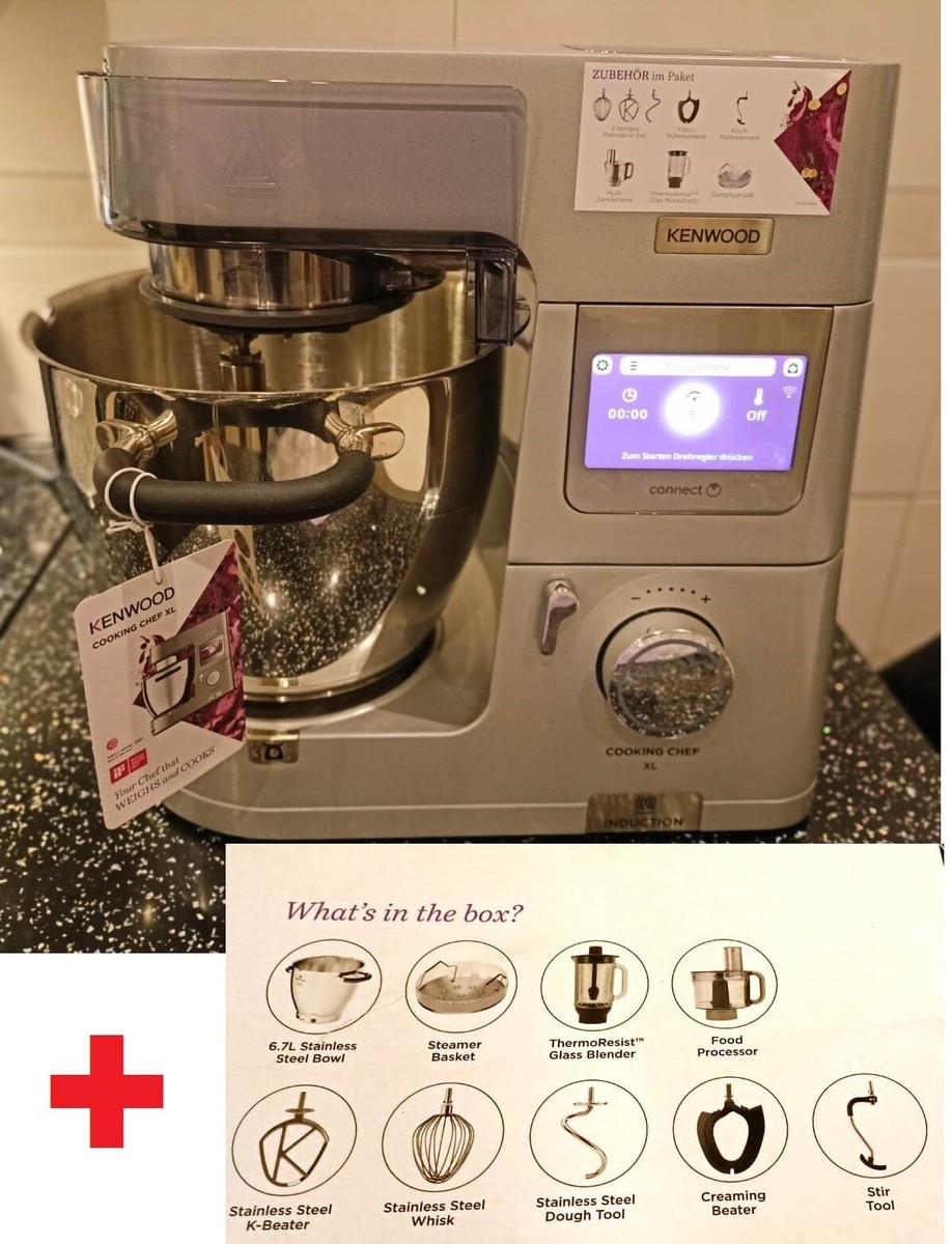 KENWOOD Küchenmaschine Cooking Chef XL mit integrierter Waage 