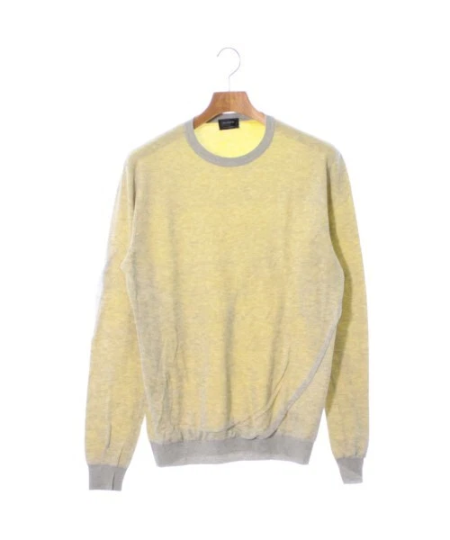 JIL SANDER Knitwear/Sweater YellowxGray(Mixed) 46(Approx. M) 2200218661088