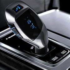 Bluetooth FM Transmitter USB MMC MP3 Player Car Radios Audio Stereo Android iOS
