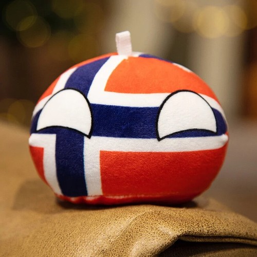 70 Styles 10Cm Country Ball Plush Toys Polandball Pendant Country Balls Republic - Picture 46 of 76