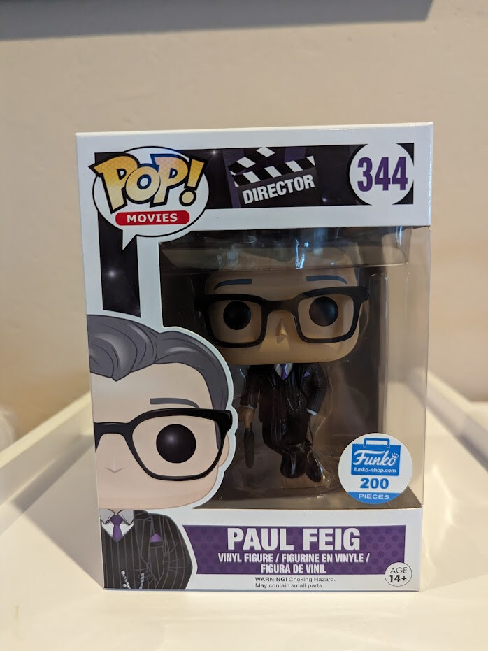 En Oferta Funko Pop! Movies Director Paul Feig #344 Funko Shop Exclusive Le 200 Pieces