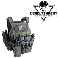 Urban Assault Phantom Sage Green Tactical Vest Plate Carrier