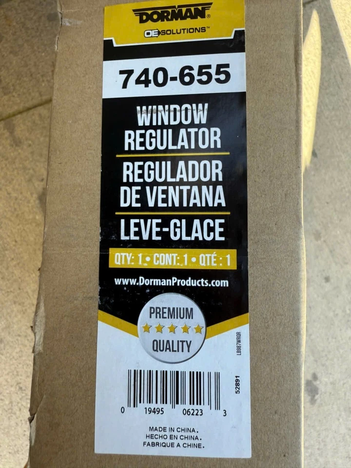 740-655 Dorman Window Regulator Front Driver Left Side for Chevy Suburban C3500 - Image 2 of 2