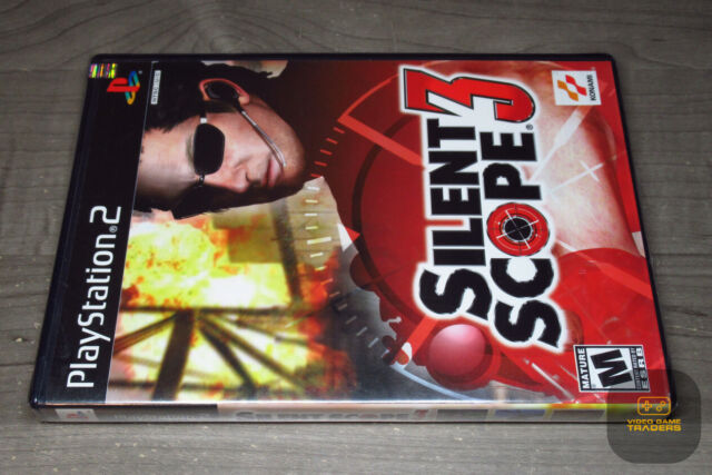 Silent Scope 3 (Sony PlayStation 2, 2002) - European Version for 