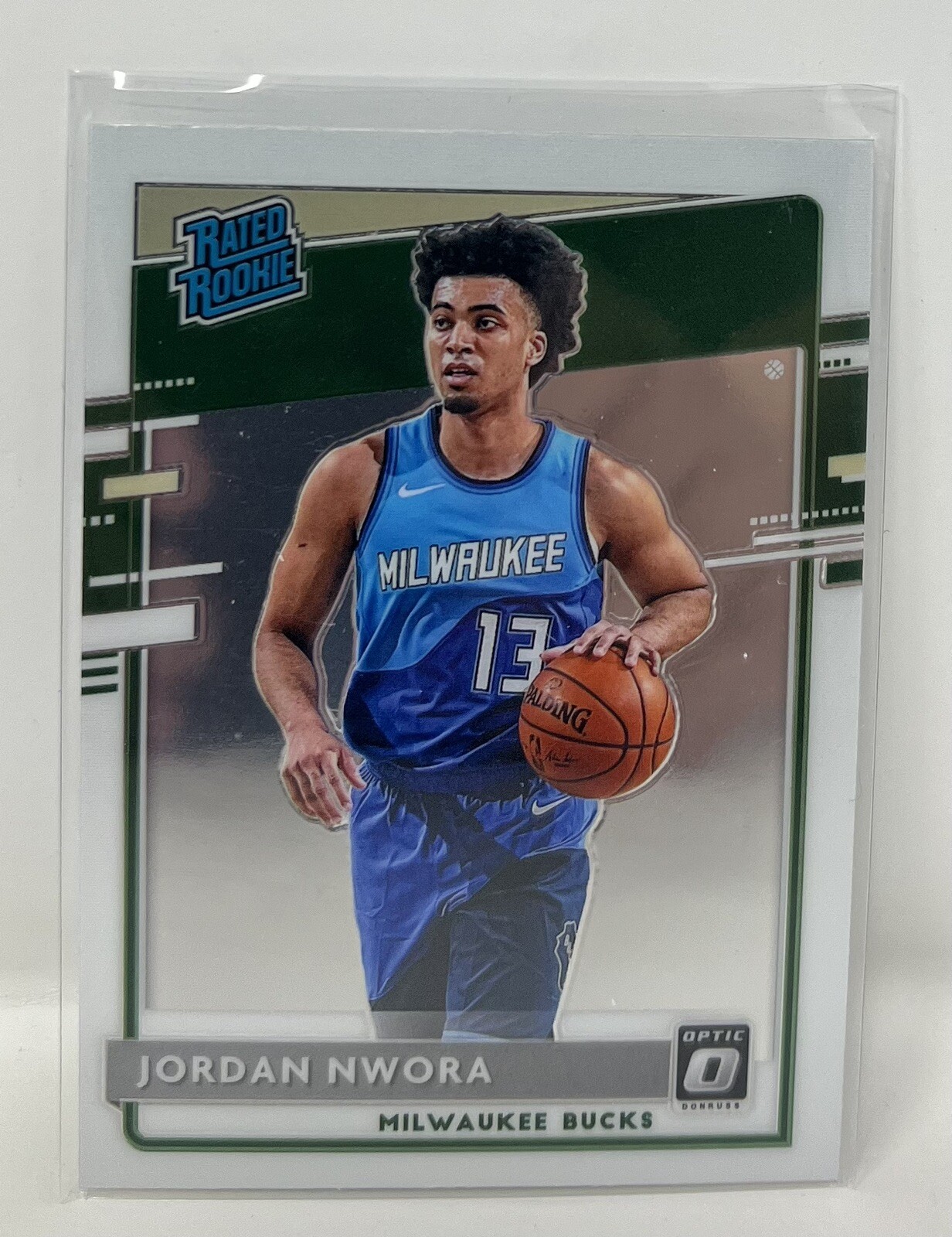 2020-21 Panini Donruss Optic RR #189 Jordan Nwora