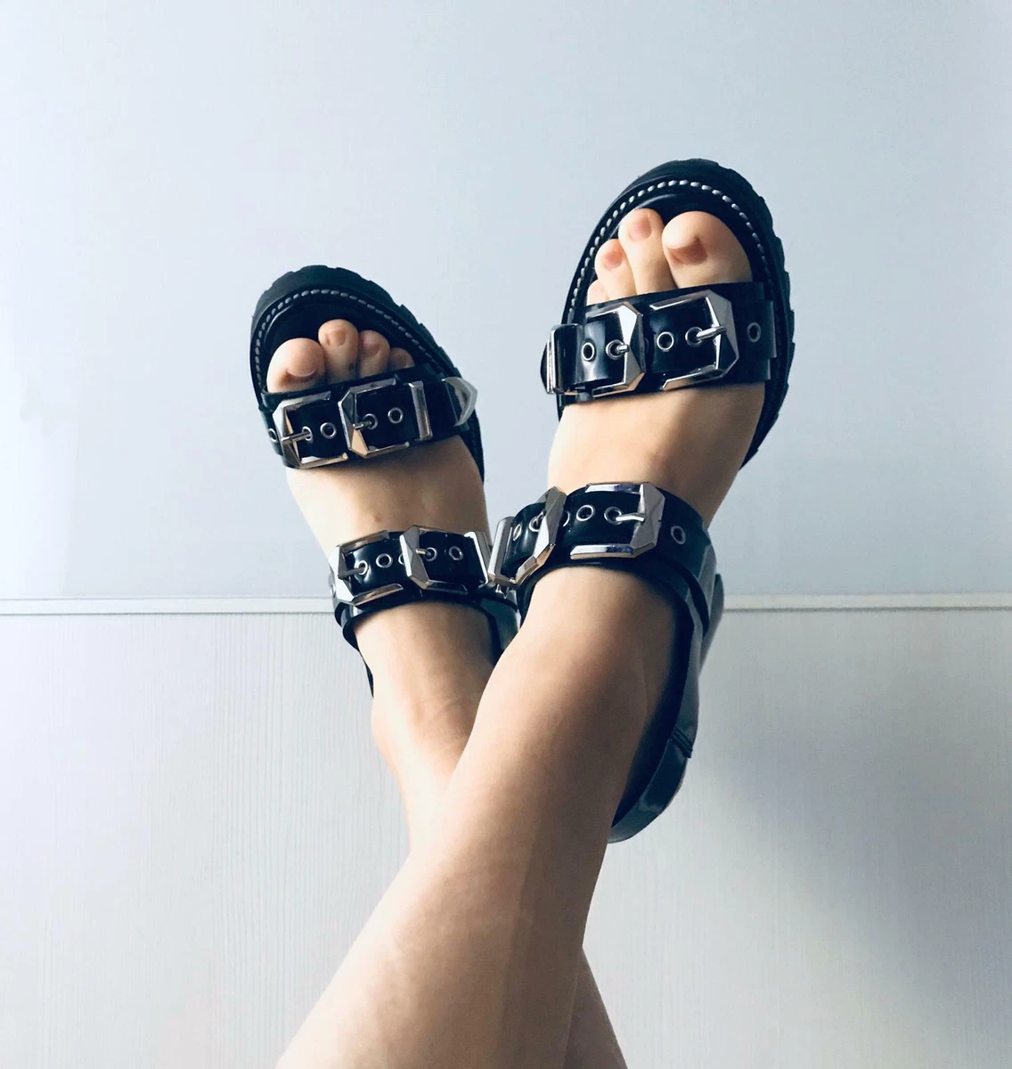 Sandali fibbie shop