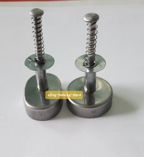 2 pcs (SMALL size) Oval and Round STAINLESS S...