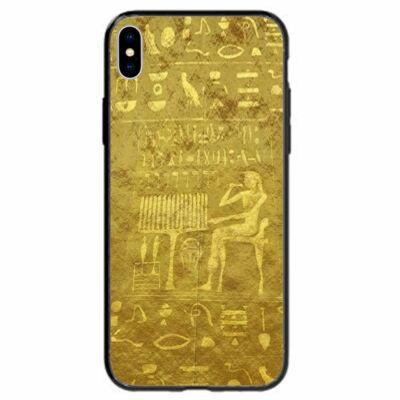 For Huawei Series Phone Back Case - Ancient Egypt Hieroglyphs Gold Tablet BC10