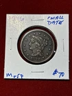 Photo of a 1846-P Large Cent from an eBay listing that sold on Jul 22, 2026