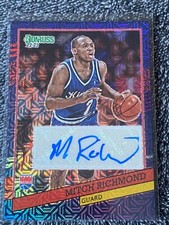 2022-23 Donruss Optic Asia Tmall Mitch Richmond Retro Series Signatures Kings