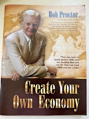 ''Create Your Own Economy''  by Bob Proctor  8.5'' X 11'' Note book Rare