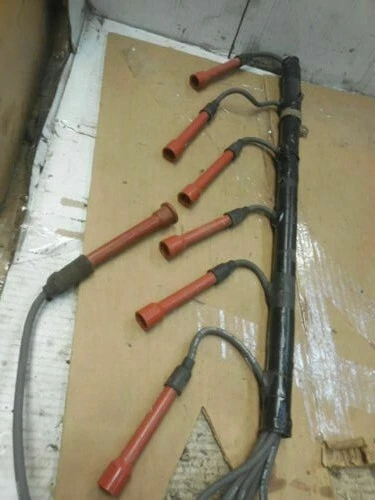 1976 BMW 3.0 Si E3 distribuidor de fio de ignição tampa fios de vela de ignição - Imagem 4 de 4