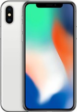 Apple iPhone X - 64 GB - Silver (Unlocked) for sale online | eBay