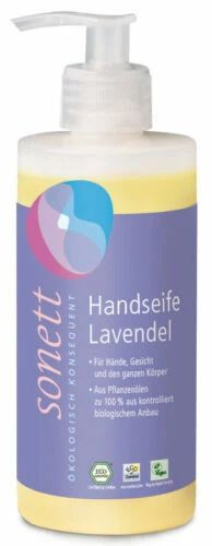 Stückseifen für den Körper mit Lavendel