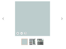 B&Q Splashwall Gloss Mist Shower Panel (H)2440mm (W)1200mm (T)4mm Turquoise