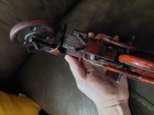 Handmade Wooden Toy Motorcycle Vietnam Harley Davidson Excellent Red — photo 7