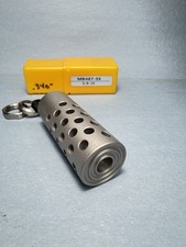 Compensator Muzzle Brake 5/8-24 .308 7.62 300BLK Bead Blasted Stainless MB487-SS