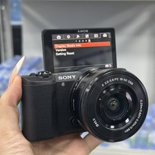 Sony Alpha a5100 24MP Mirrorless w/ 16-50mm Lens Digital Camera - English