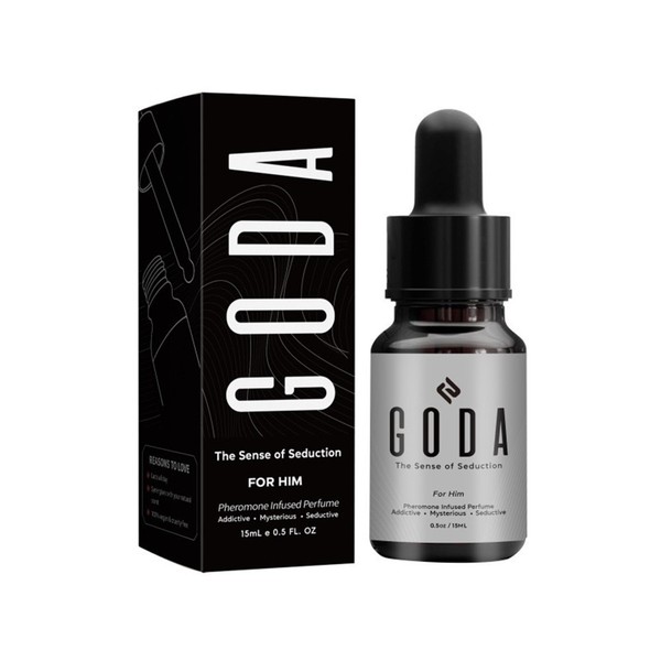 GODA For Him Colonia de Feromonas para Hombre Infundido con Feromonas Reales 0.5oz/15ml 2