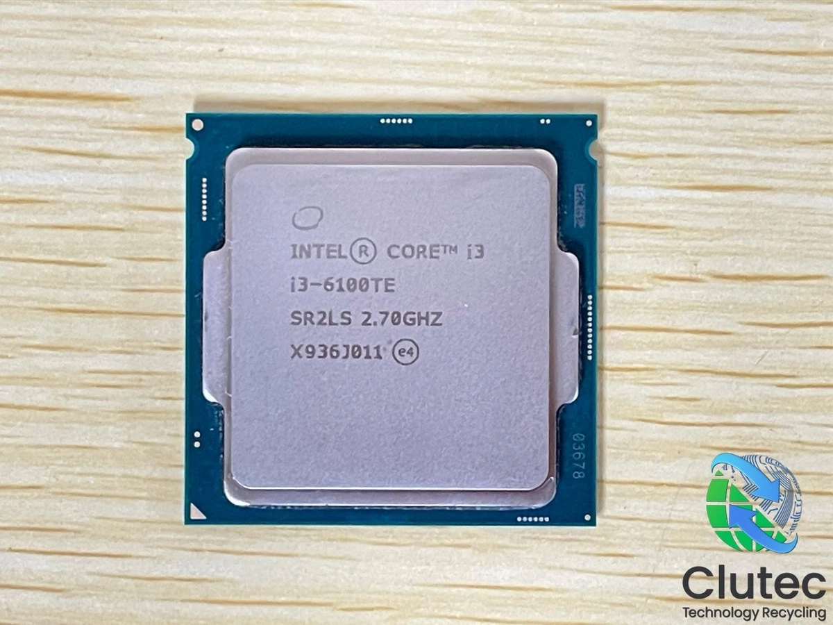 Core i3 6th Gen. Intel Core i3-6100 Processor Model LGA 1151/H4