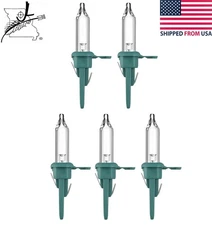 5 Clear L1 LED Twinkling 3.4v 0.068w GB Mini Christmas Tree Light Replace Bulbs