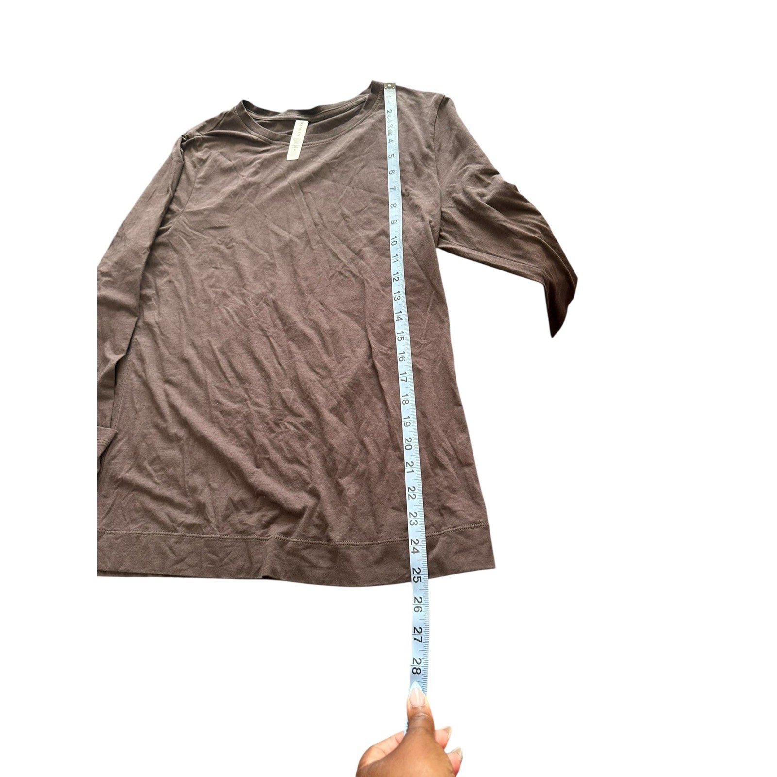 Athleta Outbound Top Black Basic Long Sleeve Clas… - image 10