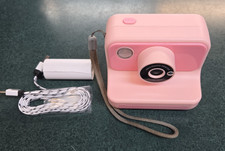 Kids Camera Instant Print, 1080P HD Video Digital Light Pink